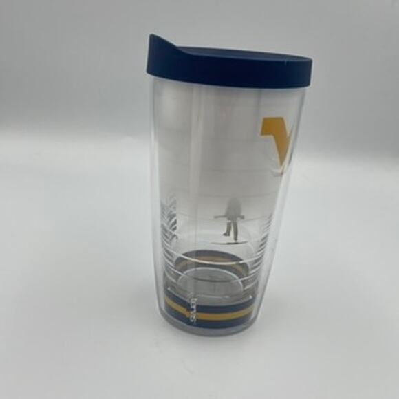 West Virginia University WVU Mountaineers Tervis Tumbler Flying WV Let's Go Cup - Picture 5 of 6